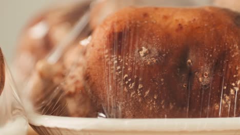 Shiitake Mushrooms in Plastic Packaging