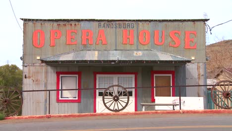 el teatro de la ópera en el antiguo pueblo minero occidental de randsburg california 1