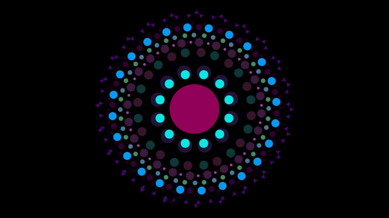 arte punto desvanecerse y parpadear y triángulo afuera y cambiar a multi espina tono azul marino