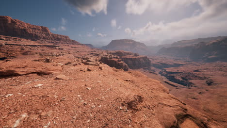 Gran-Cañón-En-Arizona-En-Un-Día-Soleado