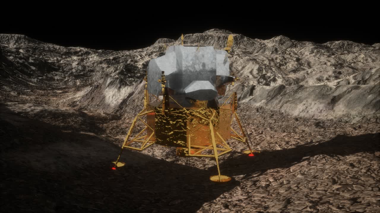 lunar landing mission on the Moon
