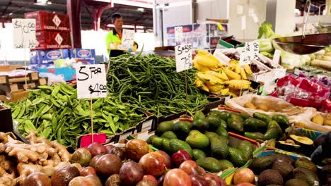 fresh produce at queen victoria market