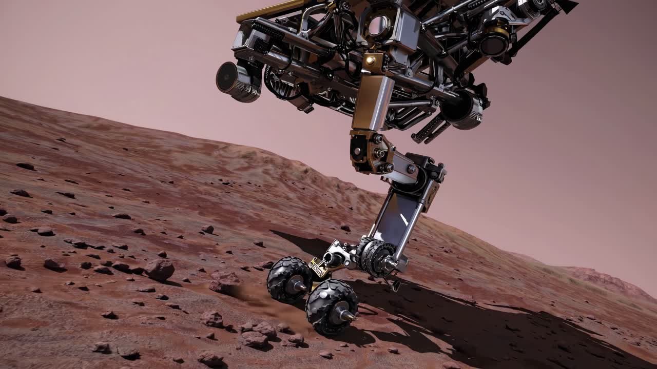 Mars-kulkija Marsin pinnalla