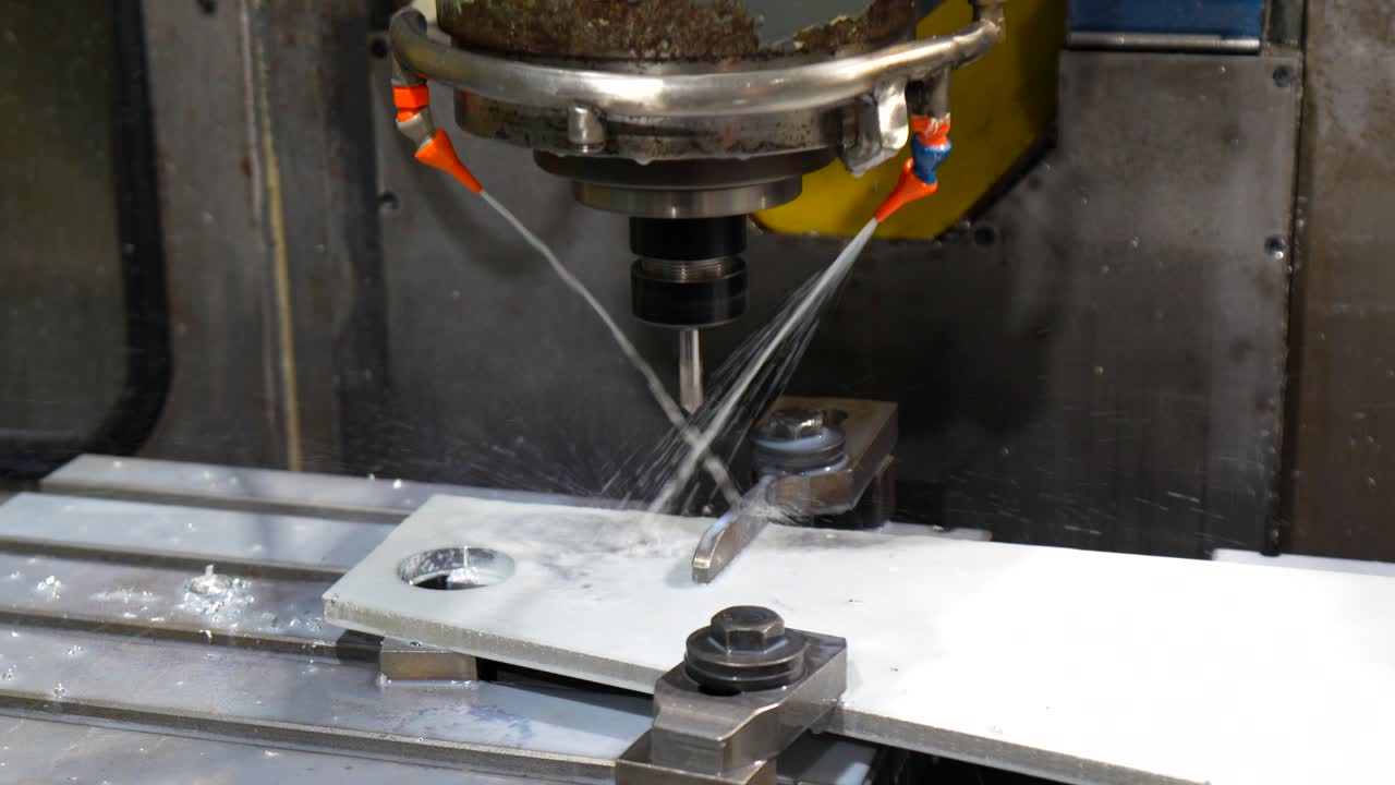 Milling Machine in Action