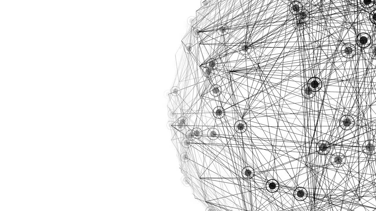 Global network grid overlay representing worldwide digital connections