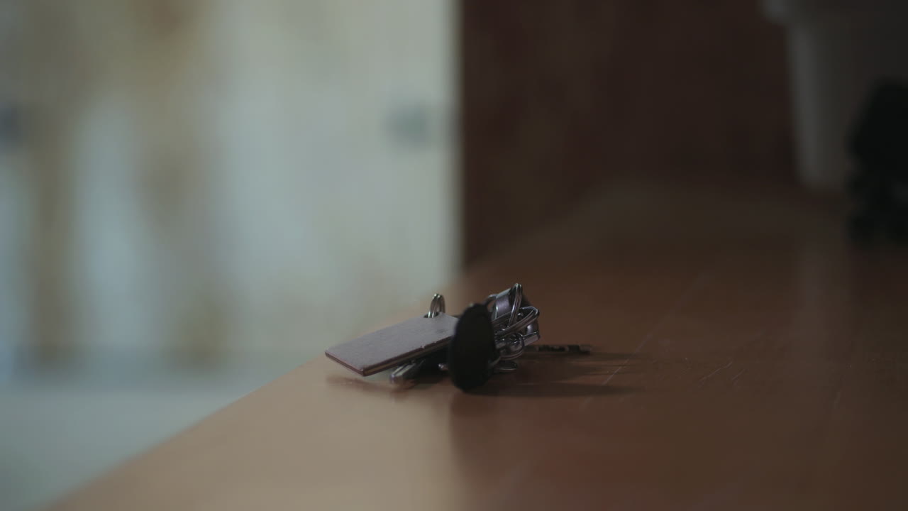 손으로 테이블에 열 ⁇ 를 놓고 작업실에 들어가서 하루를 시작합니다.