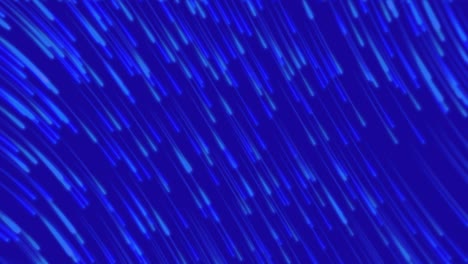 rastro de luz azul en movimiento
