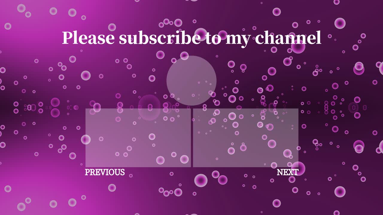 분류 거품 입자 끝 카드 모션 그래픽