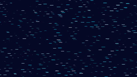 chaotic red dots scatter on dark background abstract and unpredictable