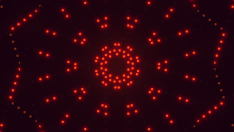 Radiant-red-dot-pattern-vibrant-circular-arrangement-of-glowing-dots