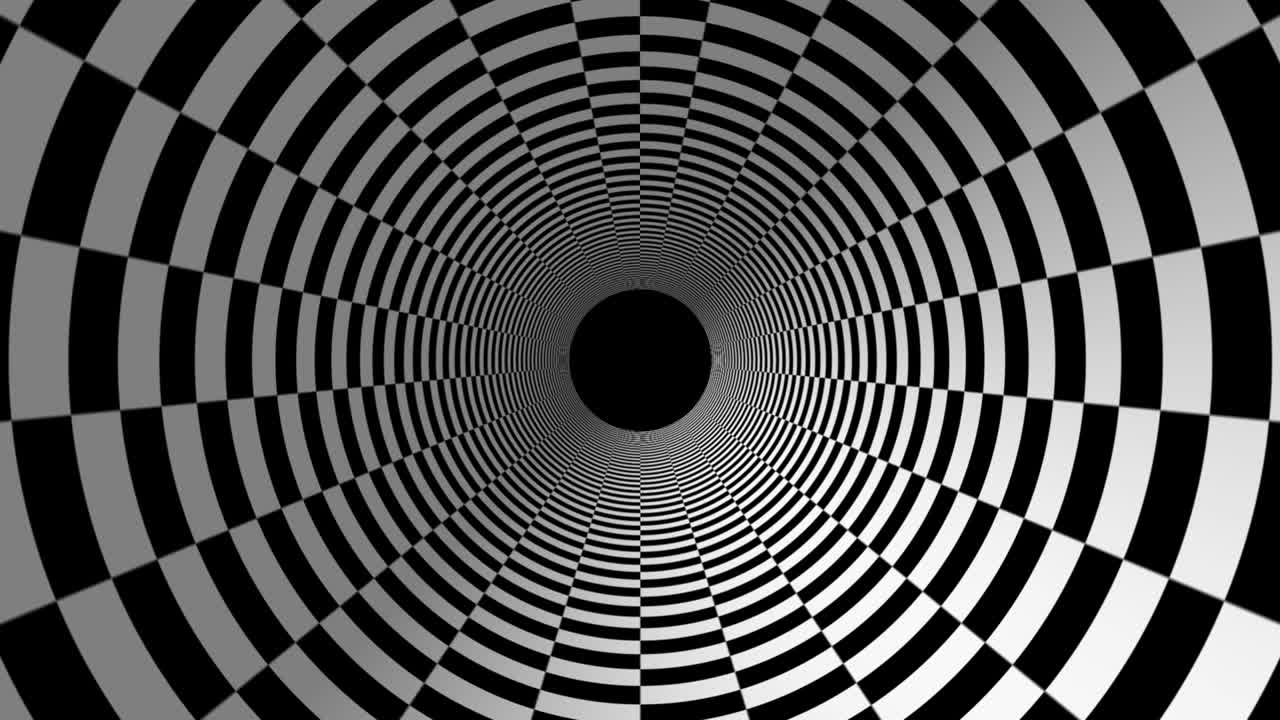 el patrón del túnel animación avanzada gráficos de movimiento