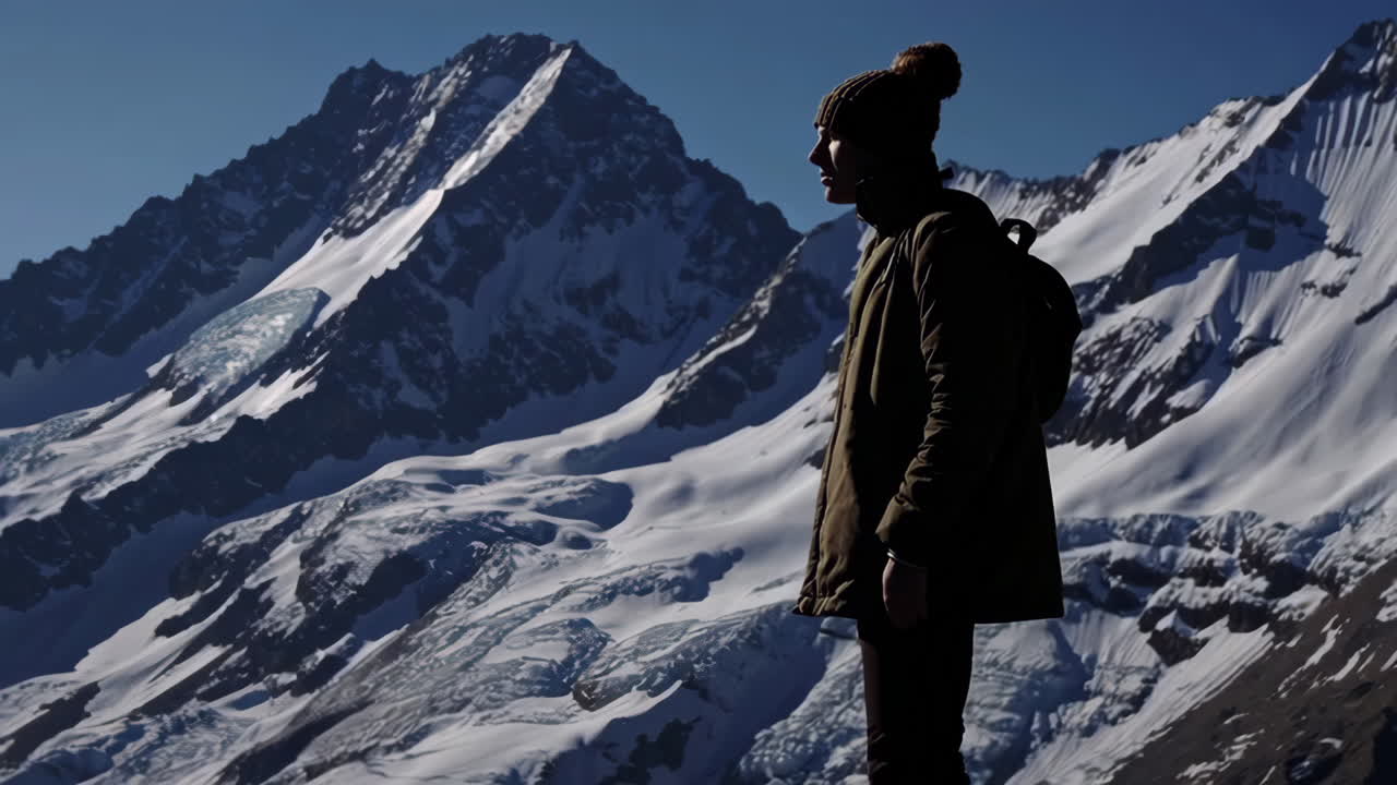 Adventurer in the Mountains