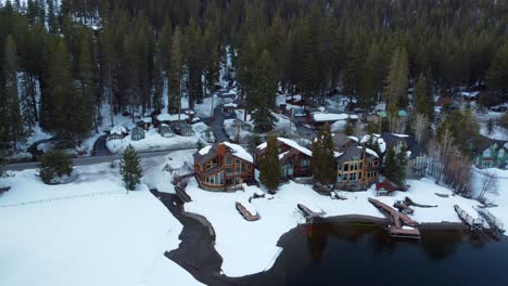 large cabins on donner lake