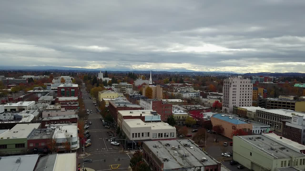 sobrevuelo aéreo de salem oregon hd