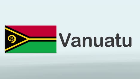 3d-Presentation-promo-intro-in-white-background-with-a-colorful-ribon-of-the-flag-and-country-of-Vanuatu