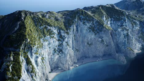 Islas-De-Noruega-Con-Rocas-Y-Acantilados