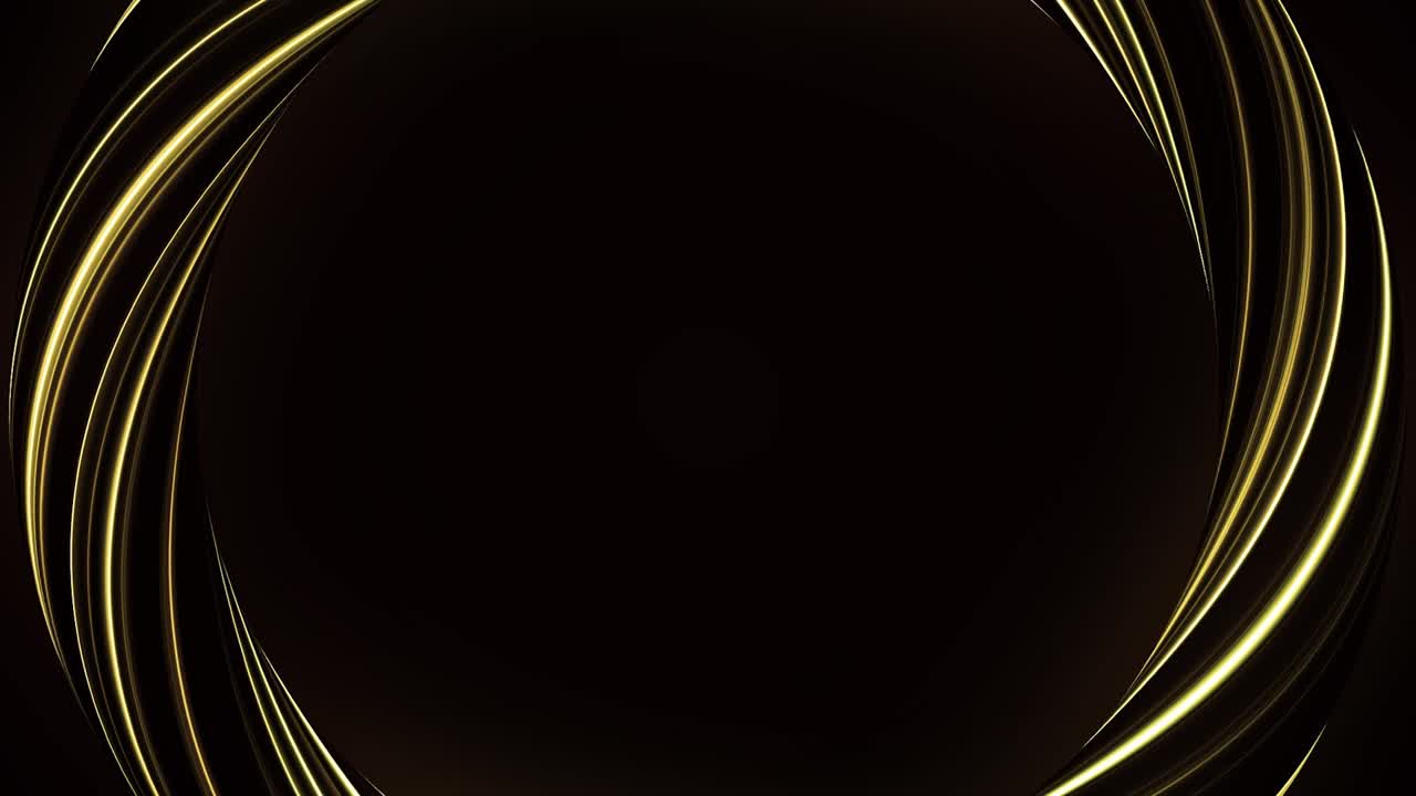 추상적인 황금 회전 배경