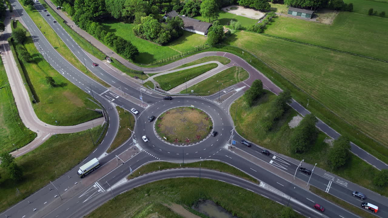 воздушный вид круговорота