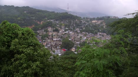 Suburb-in-Port-Au-Prince,-Haiti