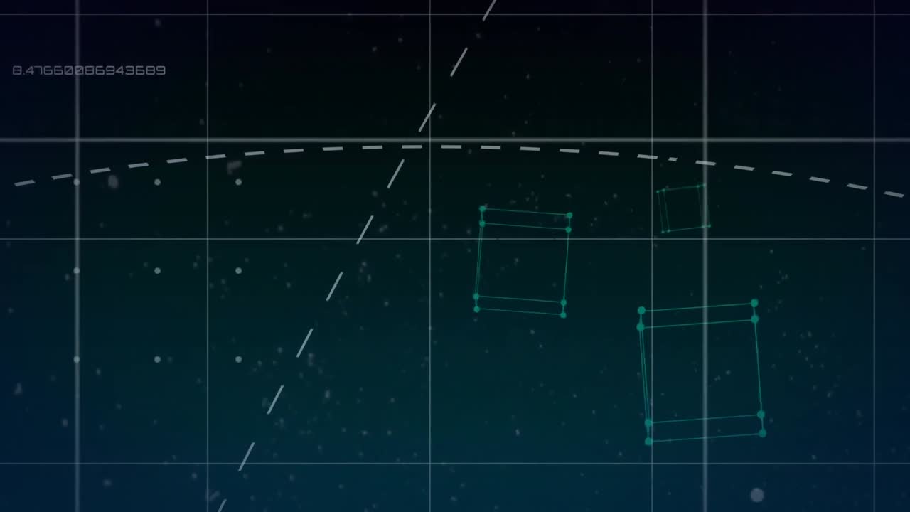 연결 네트워크의 애니메이션과 데이터 처리