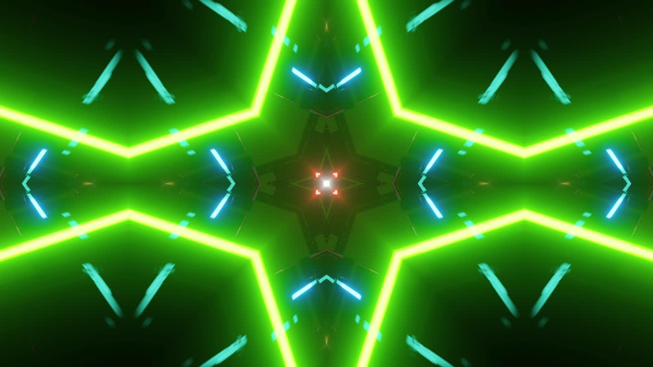 sfondo video caleidoscopico per il video in loop verticale vj