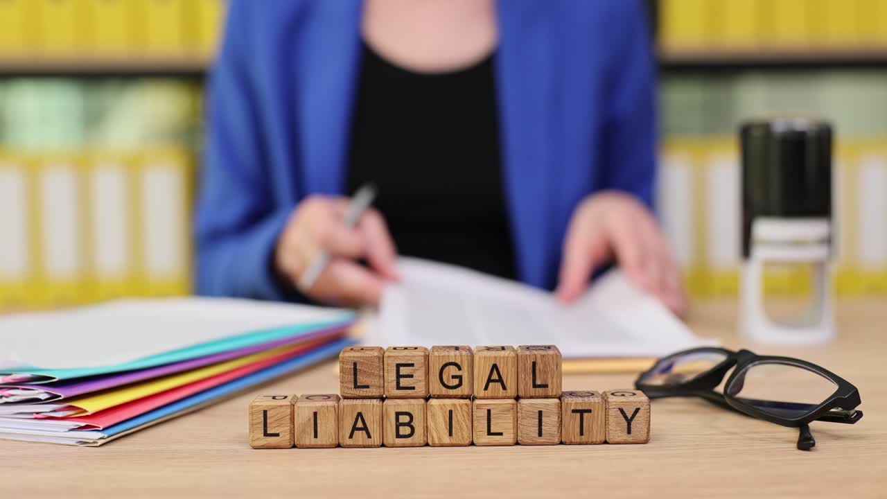 Legal liability concept