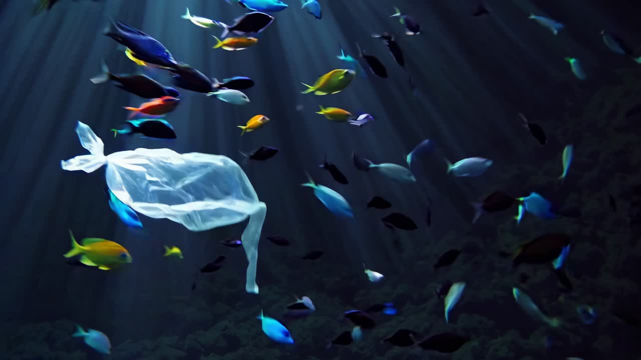 contaminación de los océanos: la basura plástica amenaza la vida marina