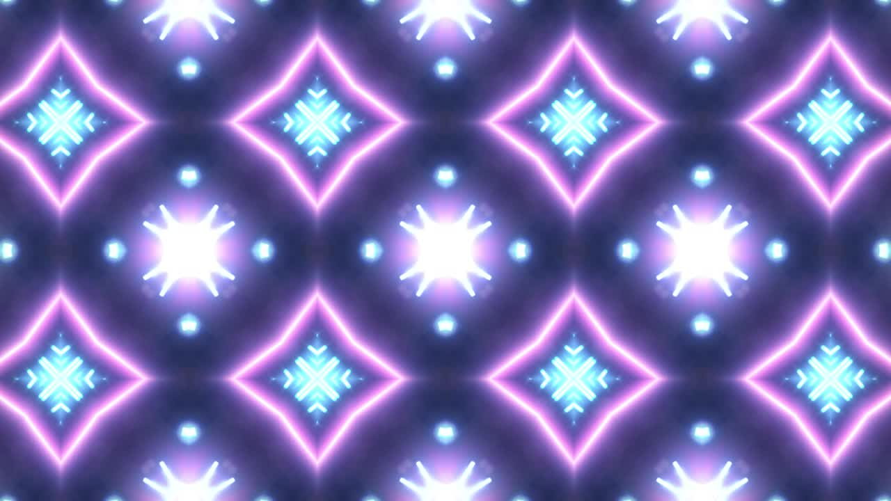 울트라 뮤직 페스티벌 칼레도스코프 박스 배경, 최면 박스 무대, 비주얼 루프 벽, 다채로운 모션 배경, 디스코 스트럼, 라이트 콘서트 스포트, 추상적인 박스, 다채적인 모션 그래픽 박스 벽