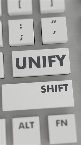 unify button pressing on keyboard vertical video