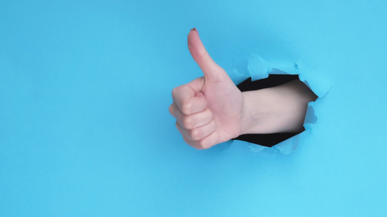 제스처와 같은 획기적인 종이 구 드 세트 2