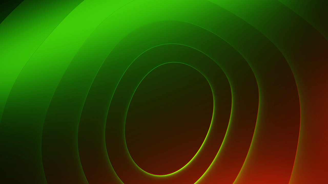 Fondo Abstracto con Degradado Circular Verde y Rojo