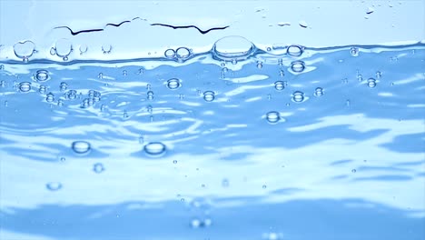 Close-up-water-in-slow-motion