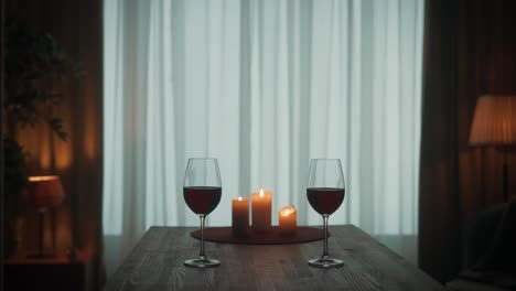 romantic evening dinner