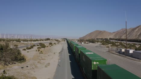 Gran-Vista-Aérea-Sobre-El-Tren-Del-Desierto