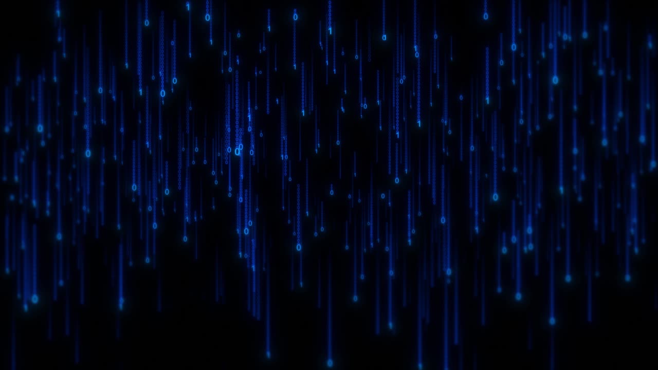 Digital fiber hi tech hitech data flow connected dots and lines cyberspace ai big data transfer