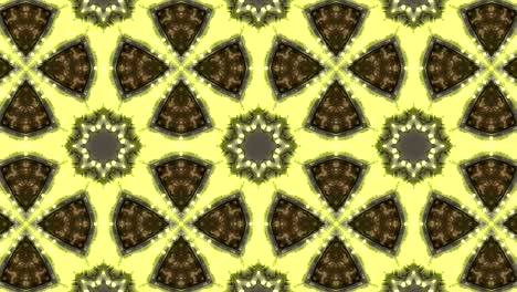 abstrakcyjny neonowy ozdobny tło dekoracyjne. 3d neonowy kaleidoskop lub mandala.