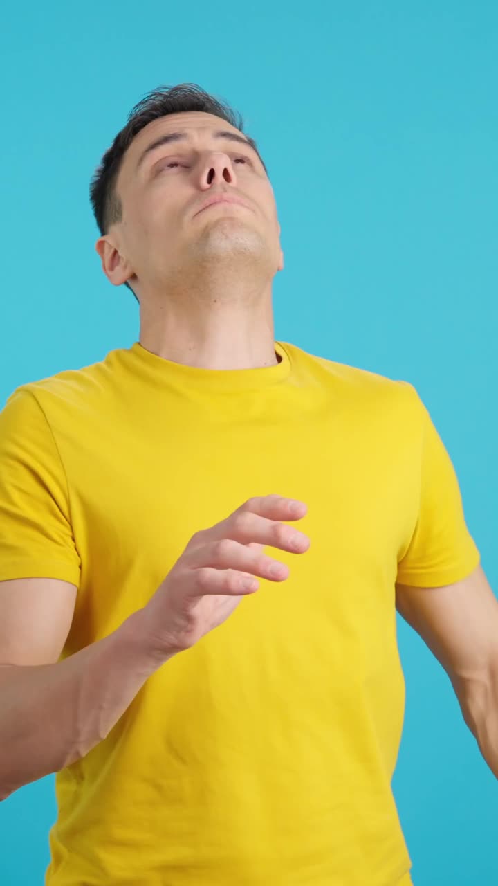 Man in Yellow Shirt