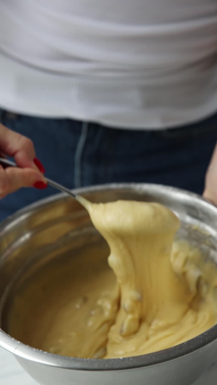 mezcla de masa para el postre