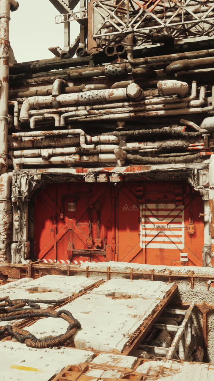 Post-Apocalyptic Industrial Ruins