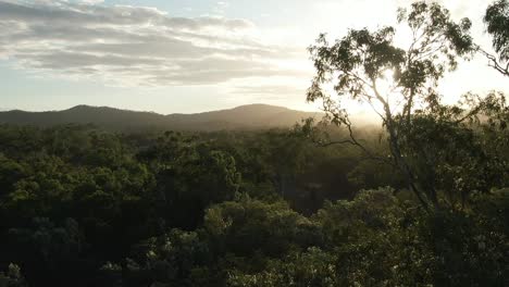 Zentral-QLD-Australien---Sonnenuntergangsdrohne