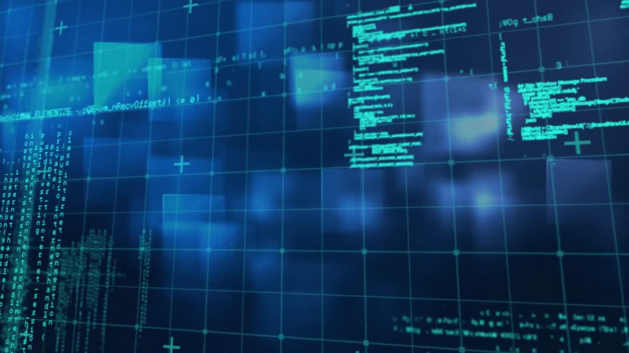 Program codes and square patterns