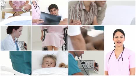 Montage-of-Medical-medical-footage