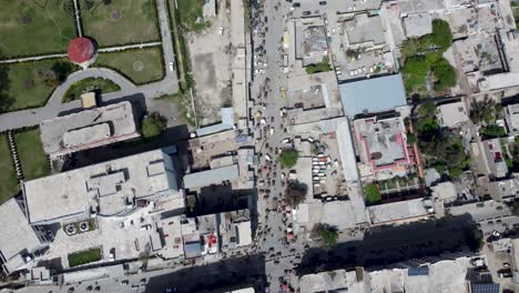 a top-down view of jalalabad's road system