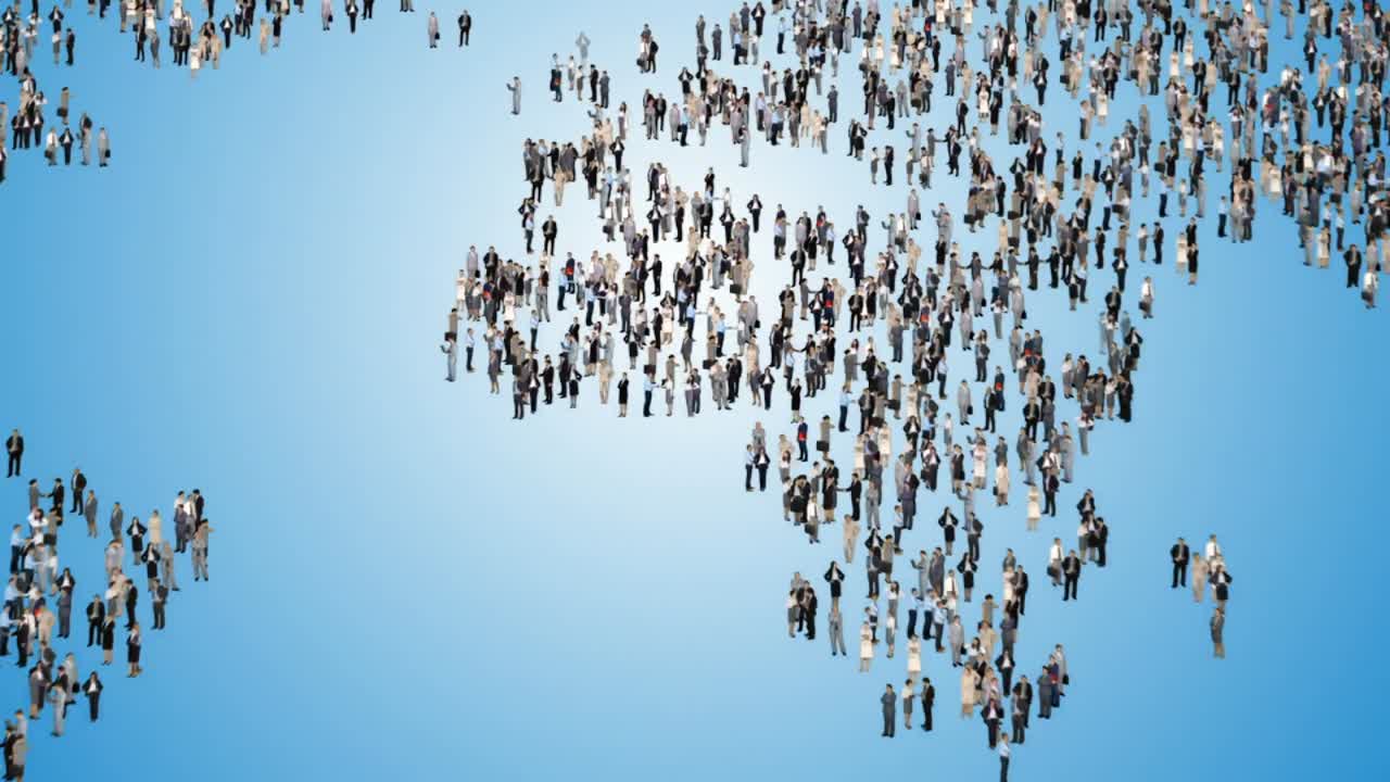 회의하는 사업 사람들의 그룹