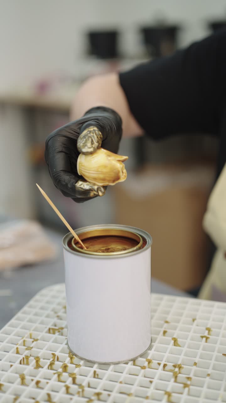 Candied Dessert Creation