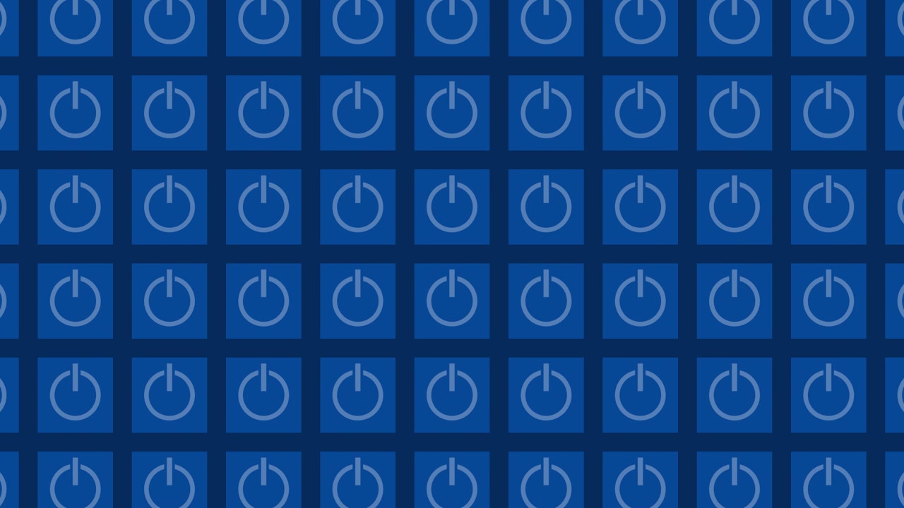 Power Button Grid Pattern