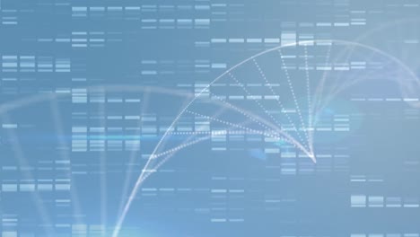 Animation-of-dna-strand-over-spots