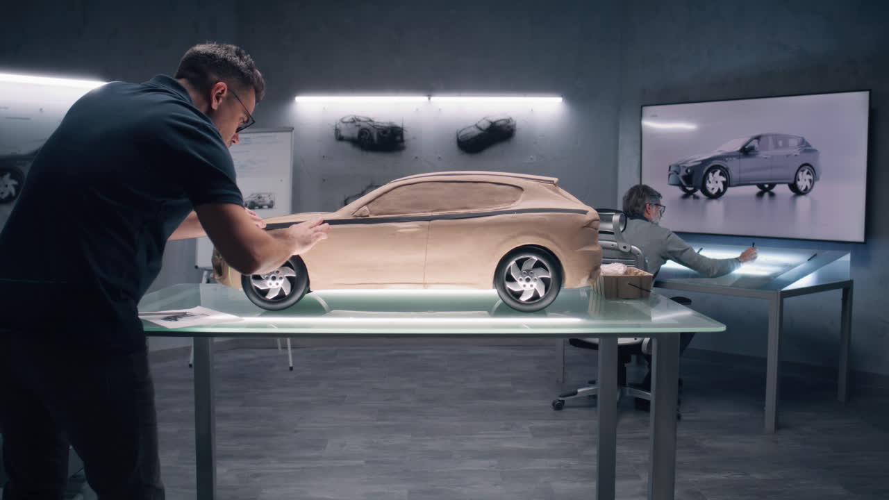 Car Design Studio: Clay Modeling and Prototyping