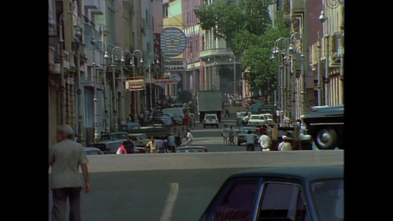 1980년대 쿠바의 거리 풍경