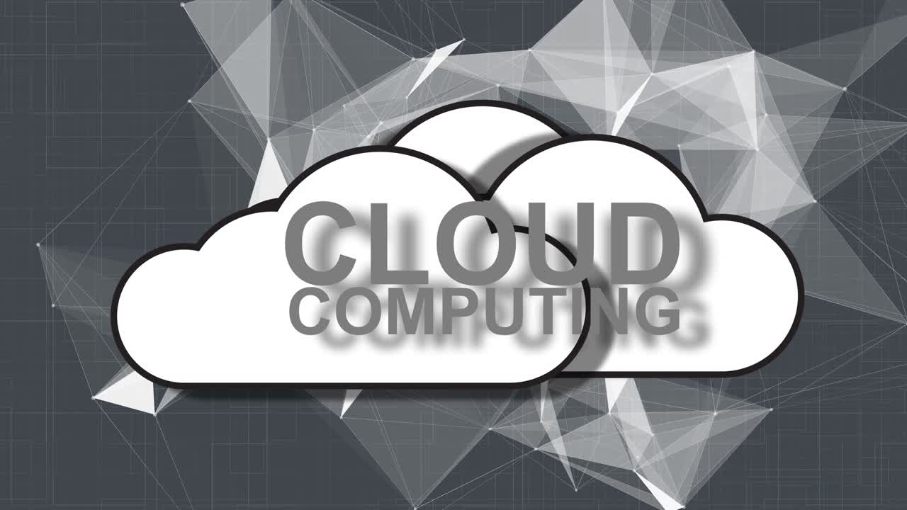 클라우드 컴퓨팅: fintech iot 컴퓨터 네트워크 연결을위한 온라인 스토리지